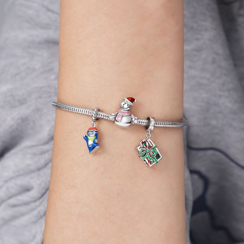 Charm Colgante Pingüino Esquiador