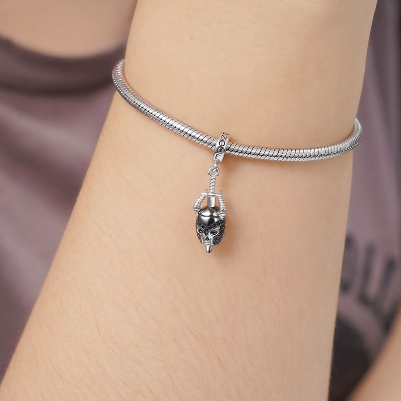 Skeleton Warrior Pendant