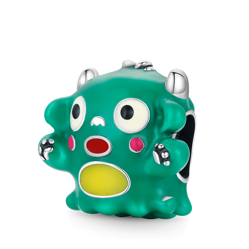 Charm Colgante Monstruo Verde