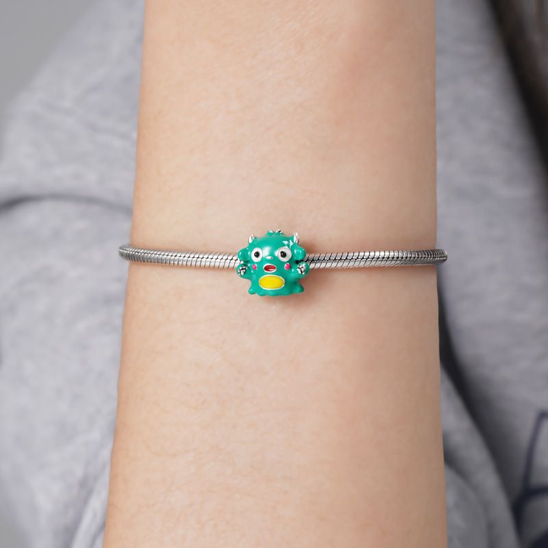 Charm Colgante Monstruo Verde
