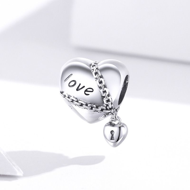 charm Colgante de Corazones love Forever