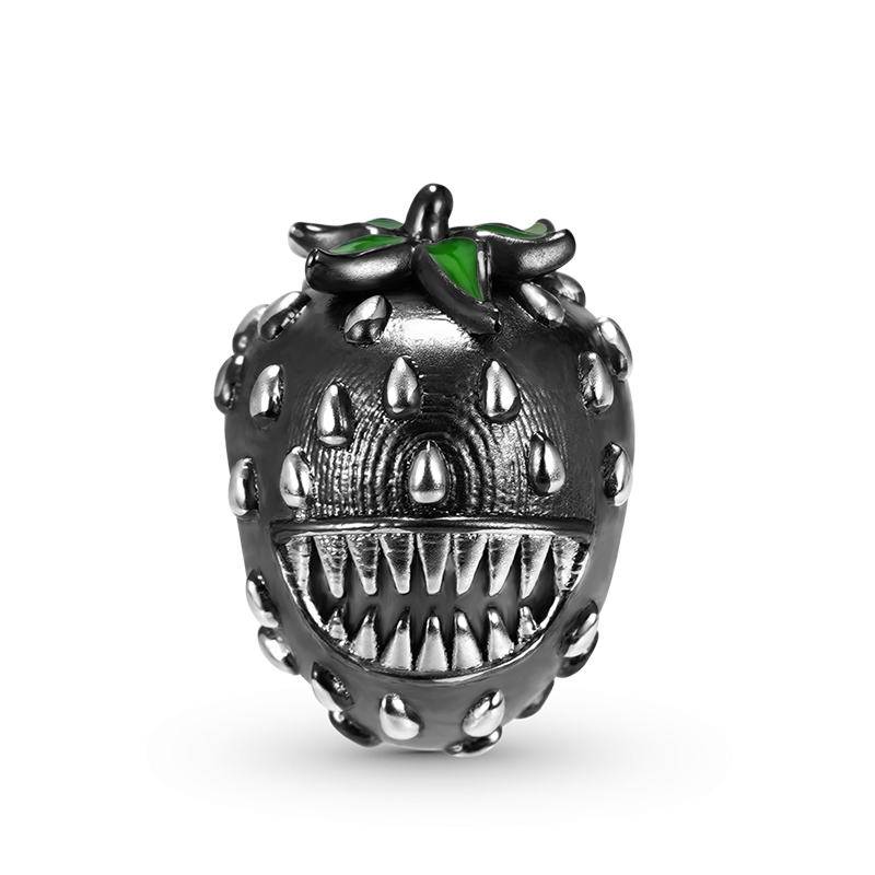 Charm Colgante de Fresa Espeluznante