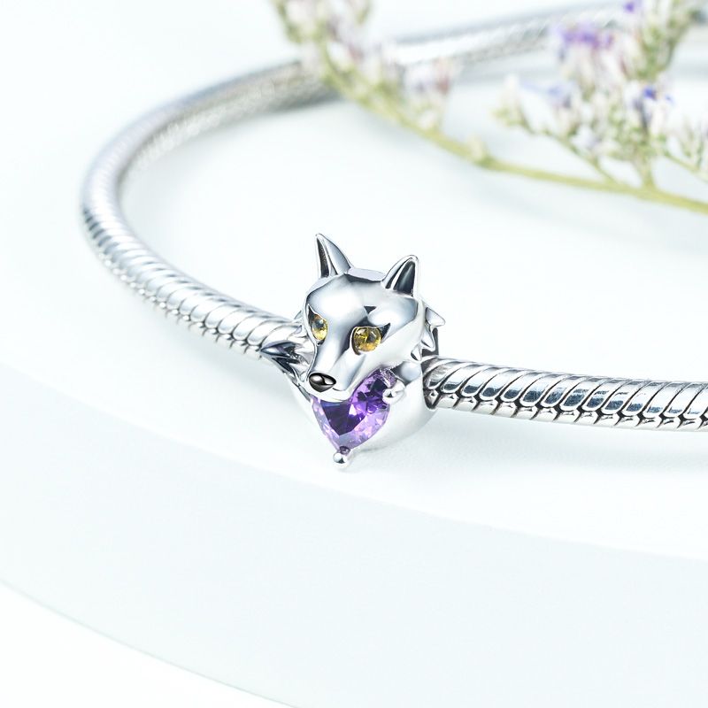 Charm Colgante Lobo