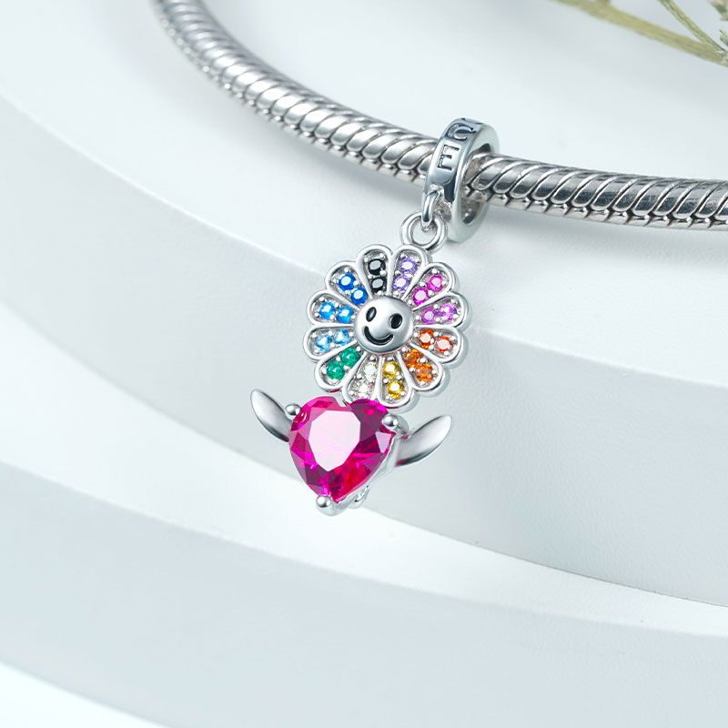 Charm Colgante Flor del Sol