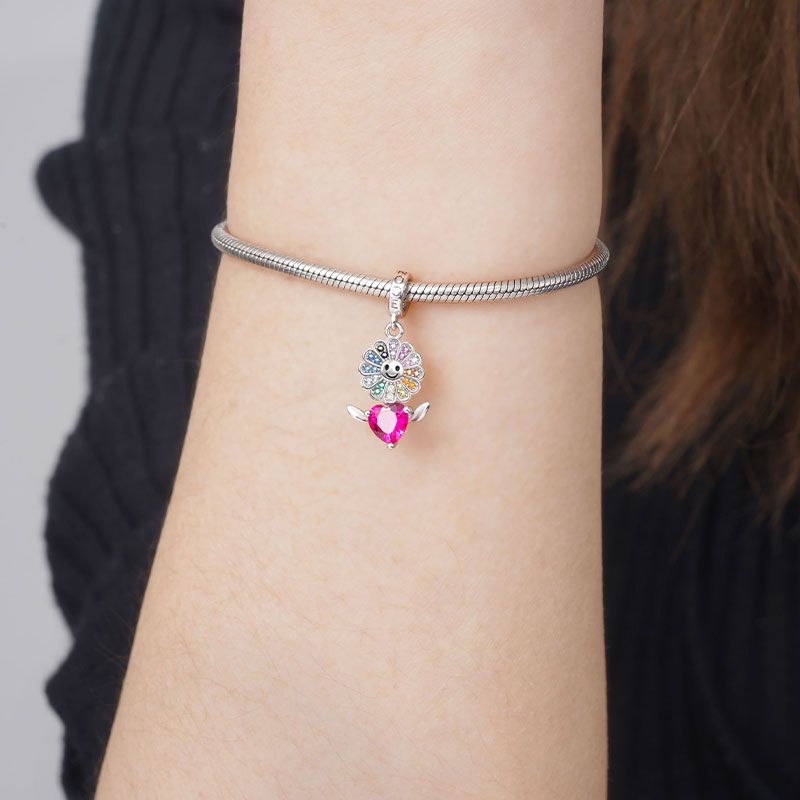 Charm Colgante Flor del Sol