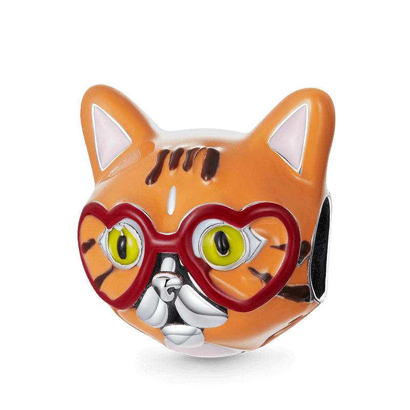 Colgante Gato Naranja
