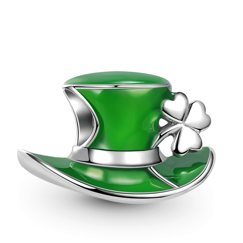 Charm Colgante Sombrero Verde