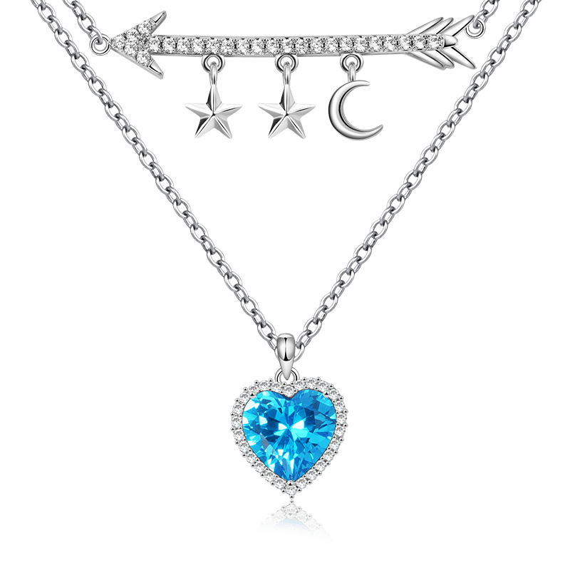 Collar apilado Corazón Starmoon