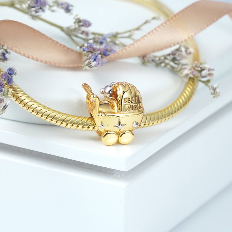 Charm Colgante Cochecito de Oso