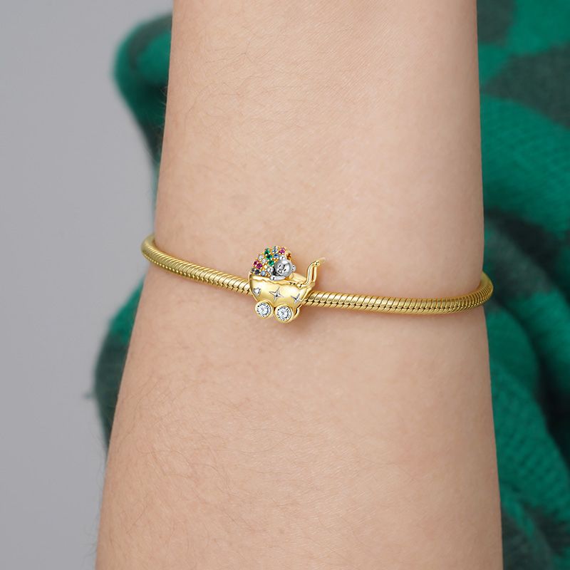Charm Colgante Cochecito de Oso