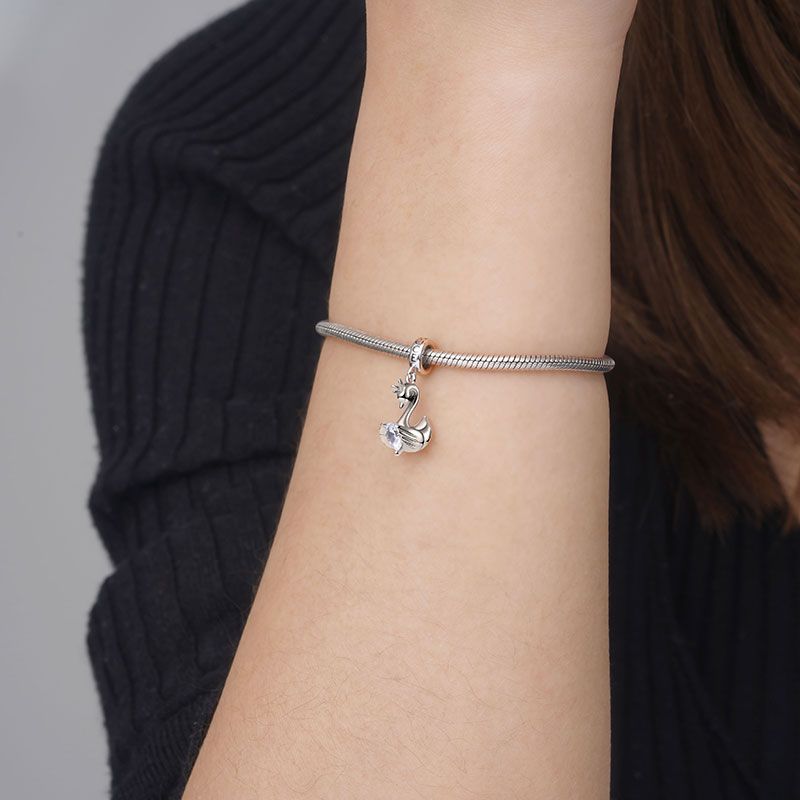 Charm Colgante de Cisne