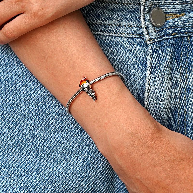 Charm de esqueleto de caballero fantasma