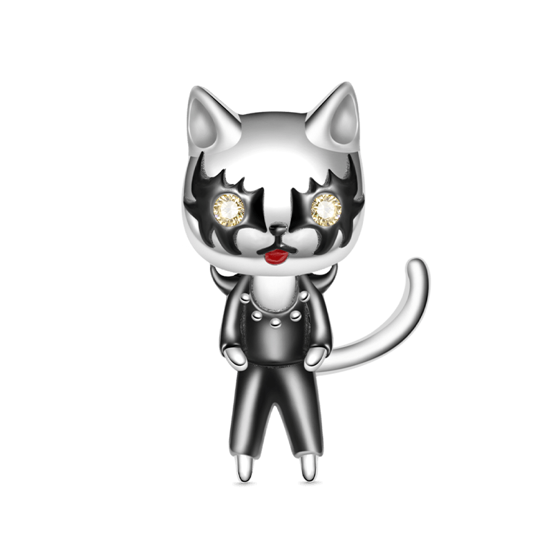 Colgante de Gato Guitarrista