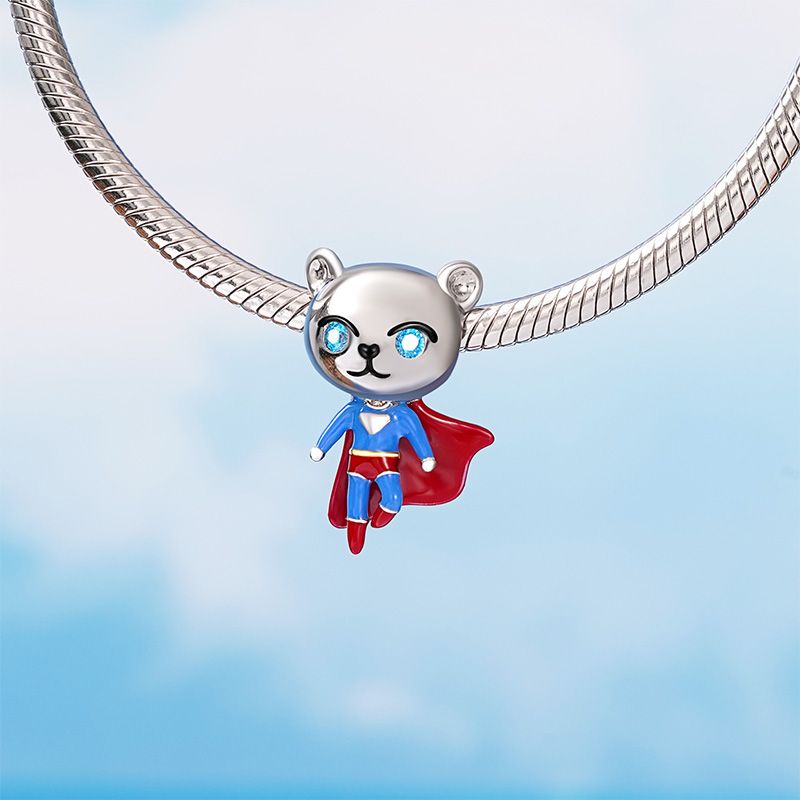 Colgante Oso Supermán
