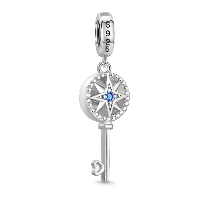 Colgante Llave con Estrella
