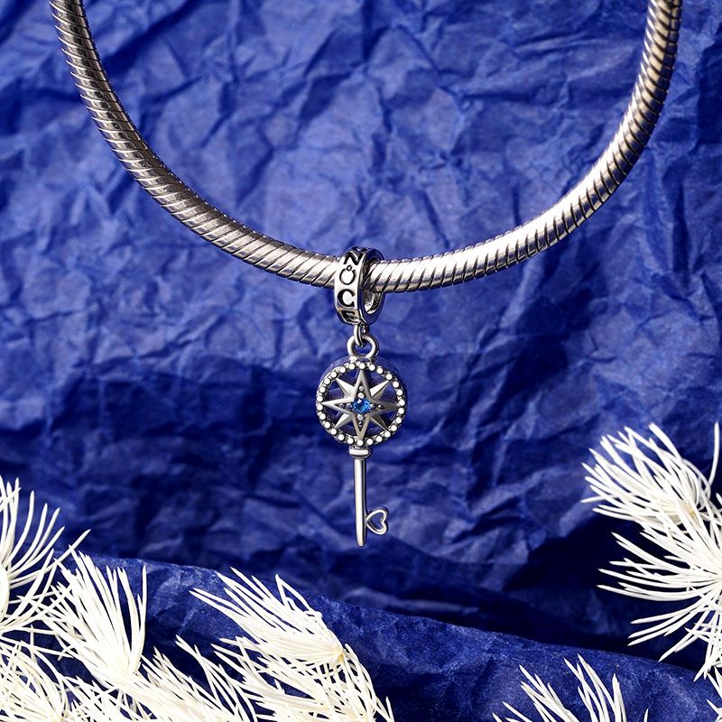 Colgante Llave con Estrella