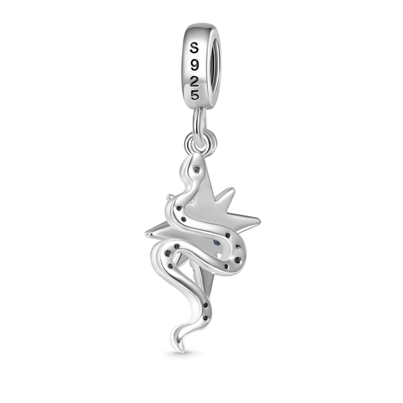Colgante Serpiente Y Estrella