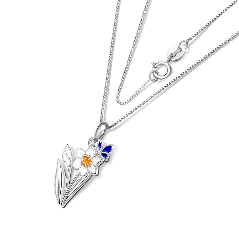 Collar Narciso Blanco