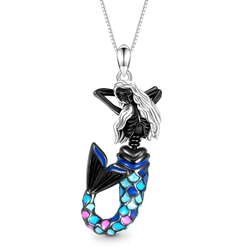 Collar Sirena Calavera