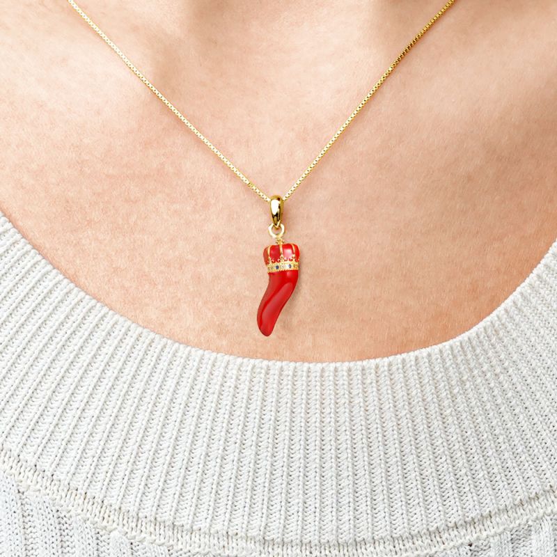 Collar Cuerno de la Suerte