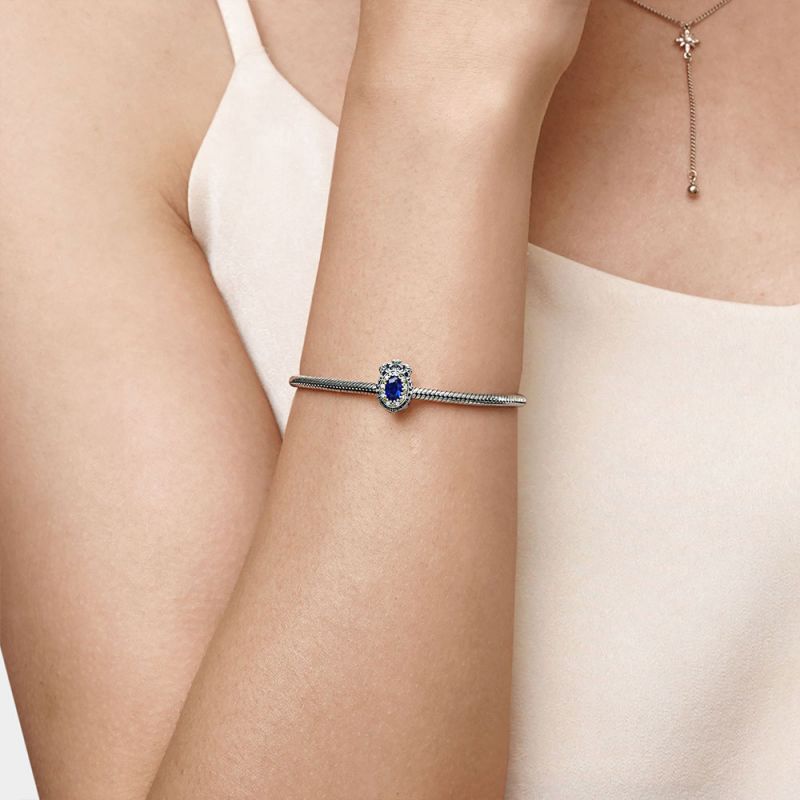 Colgante Azul Vintage
