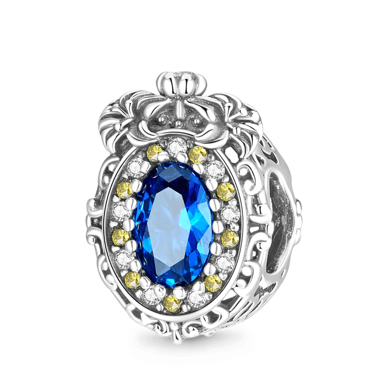 Colgante Azul Vintage