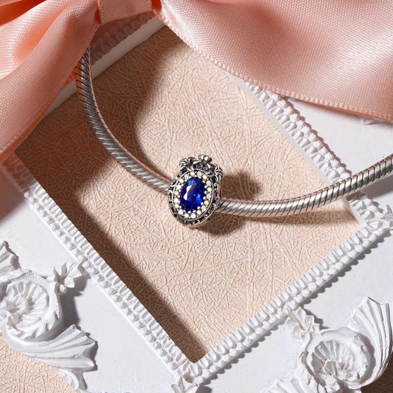 Colgante Azul Vintage