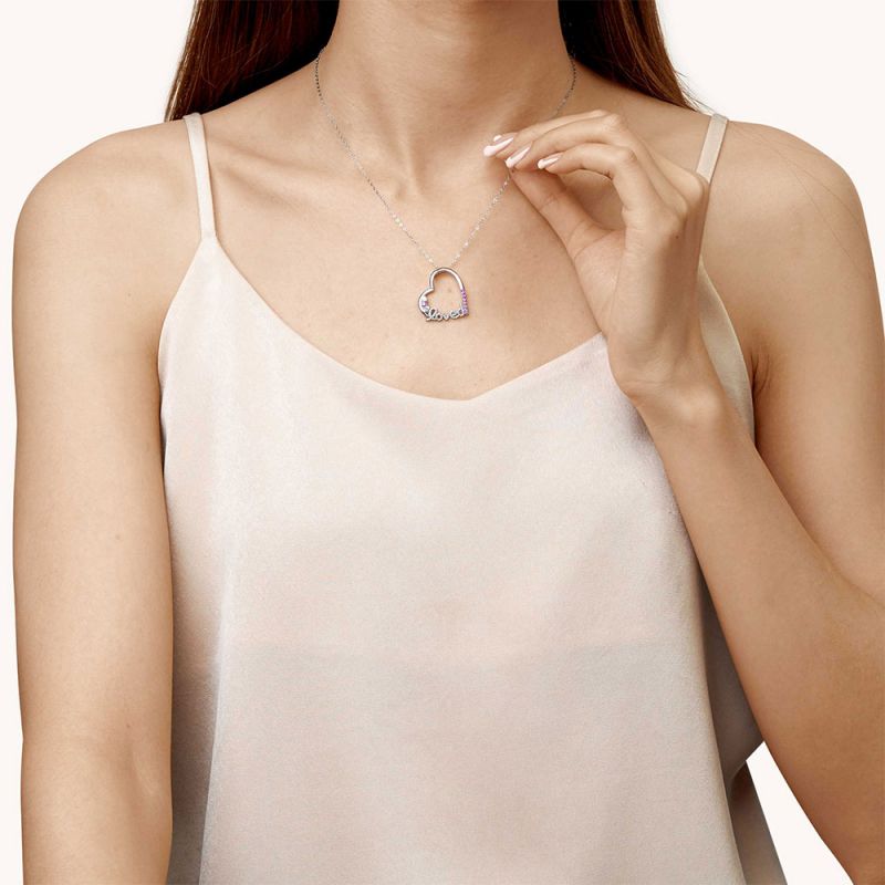 Collar Corazón Amada