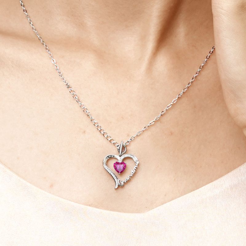 Collar de Piedras de Nacimiento Abuela