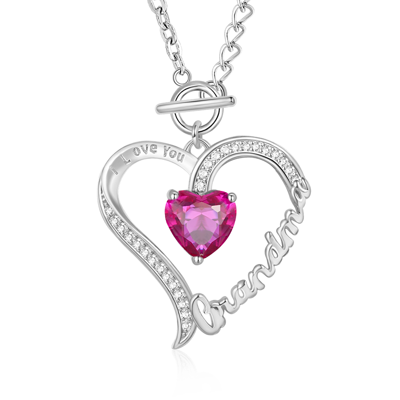 Collar de Piedras de Nacimiento Abuela