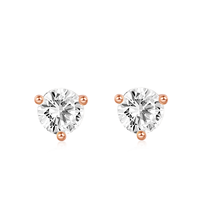 Pendientes De Una Piedra Cz