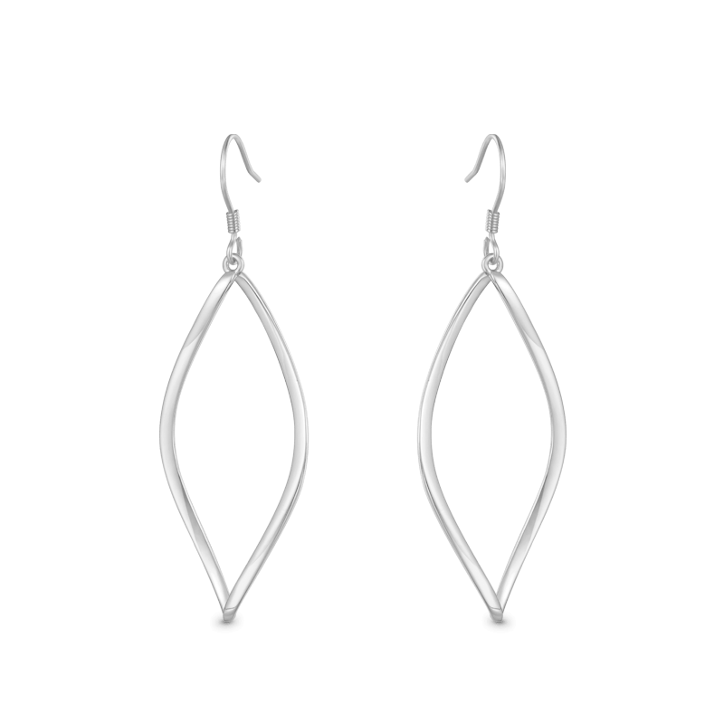 Pendientes Huecos Retorcidos