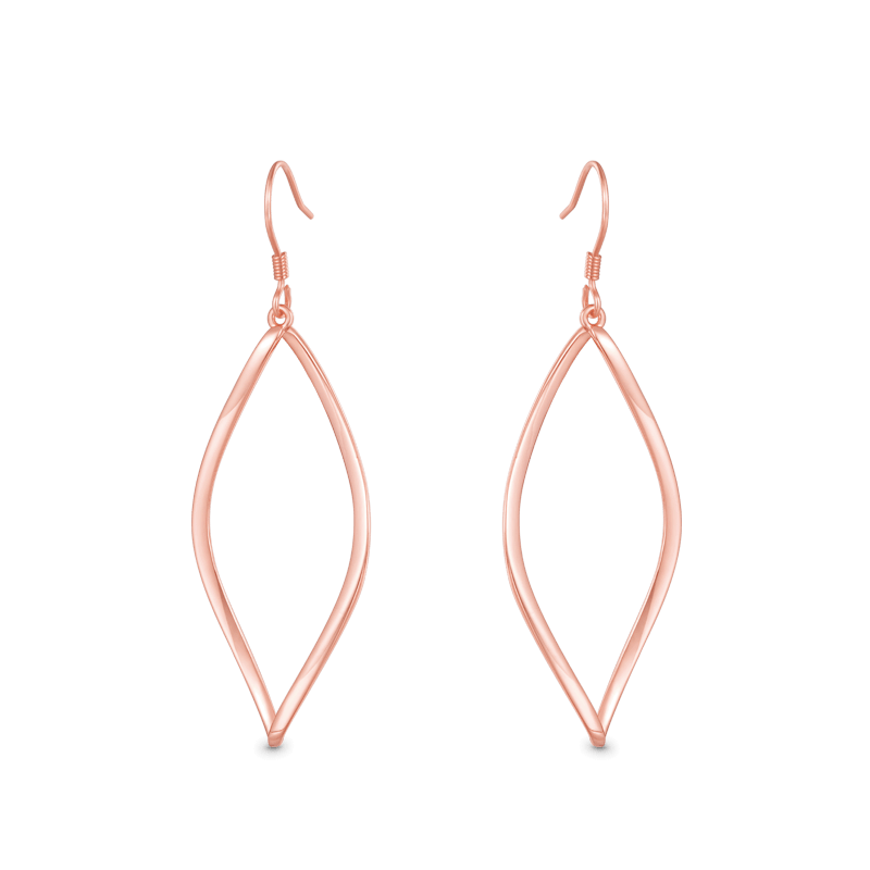 Pendientes Huecos Retorcidos