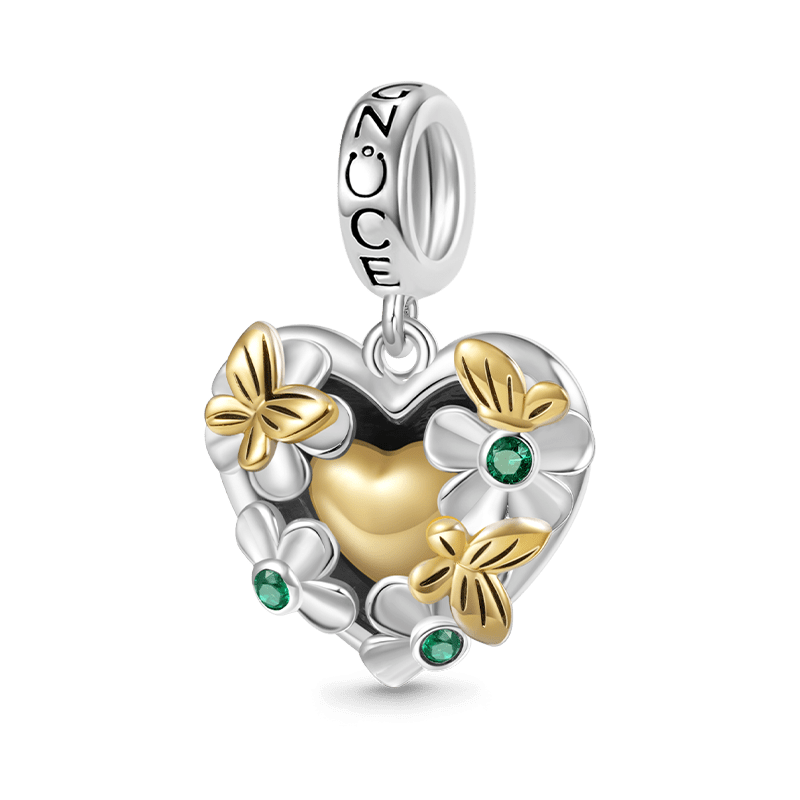 Colgante Flor de Amor Mariposa