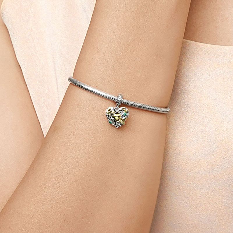 Colgante Flor de Amor Mariposa