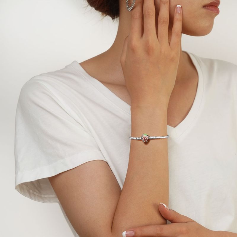 Pulsera Básica Fresa