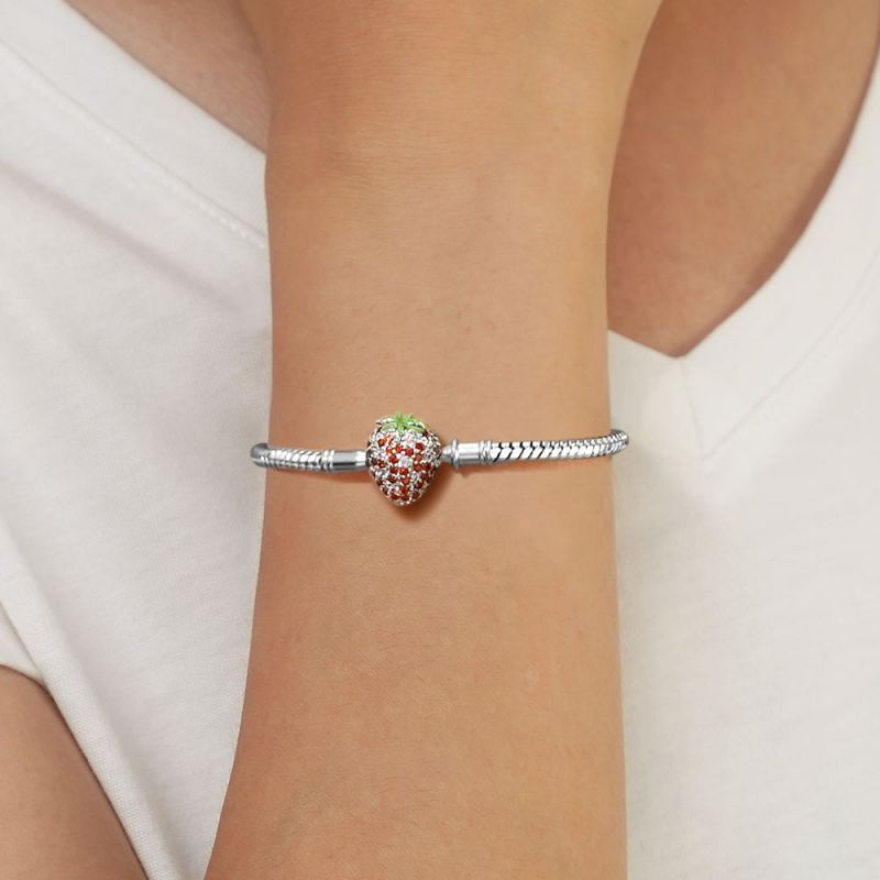 Pulsera Básica Fresa