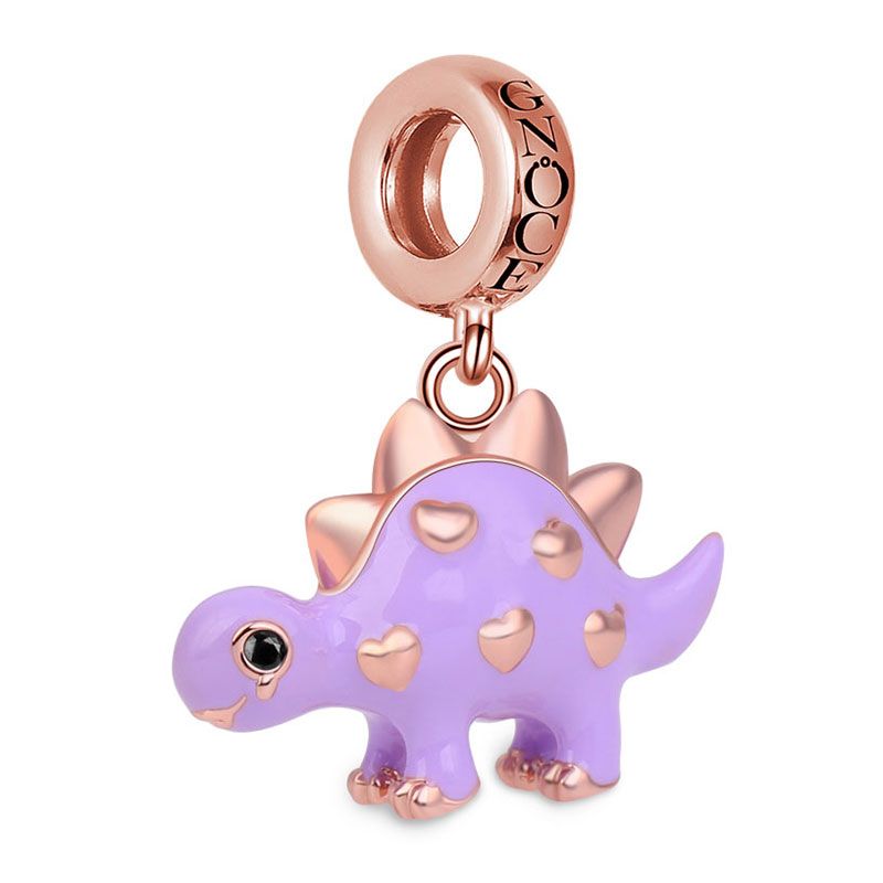 Charm de Dinosaurio Morado