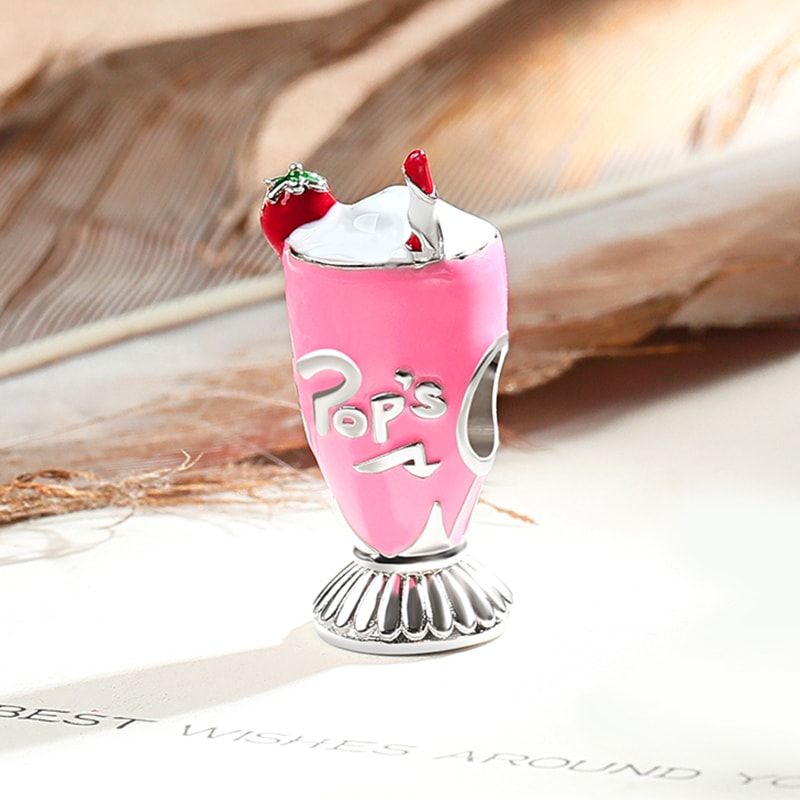 Charm De Batido De Fresa
