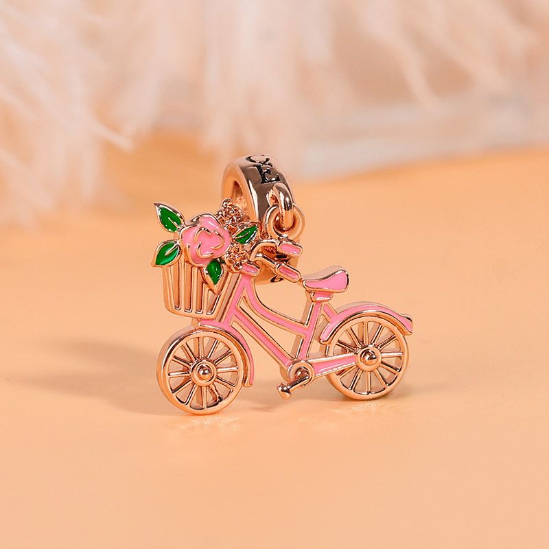 Bicicleta Con Encanto De Flores