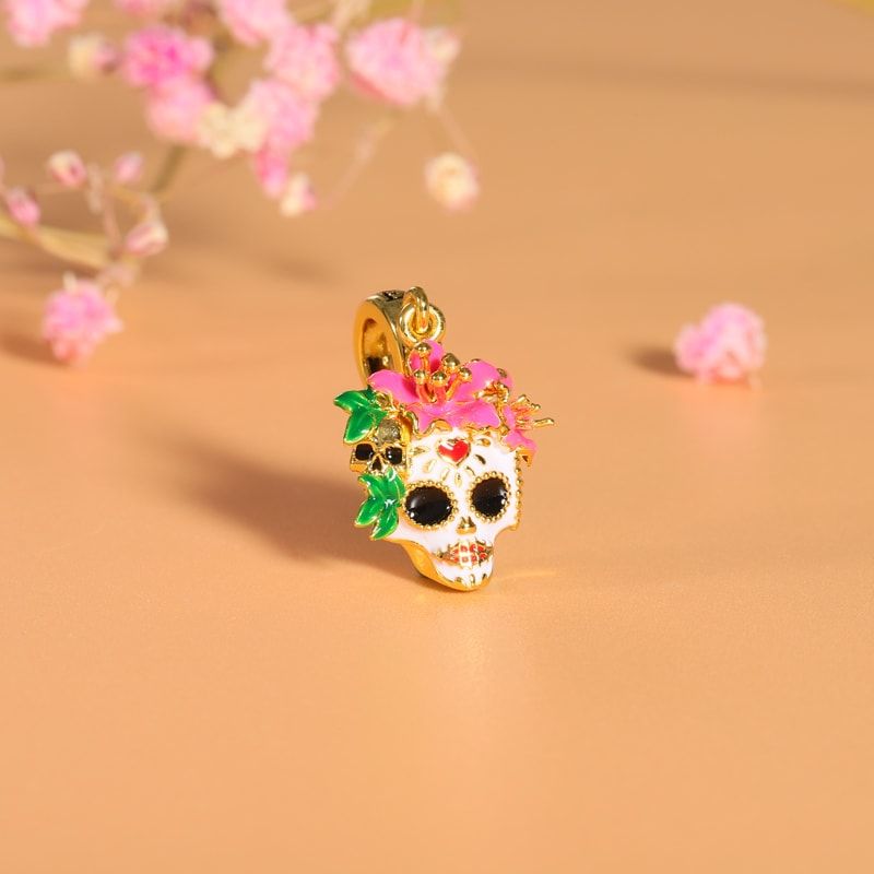 Colgante Calavera Mujer Mexicana
