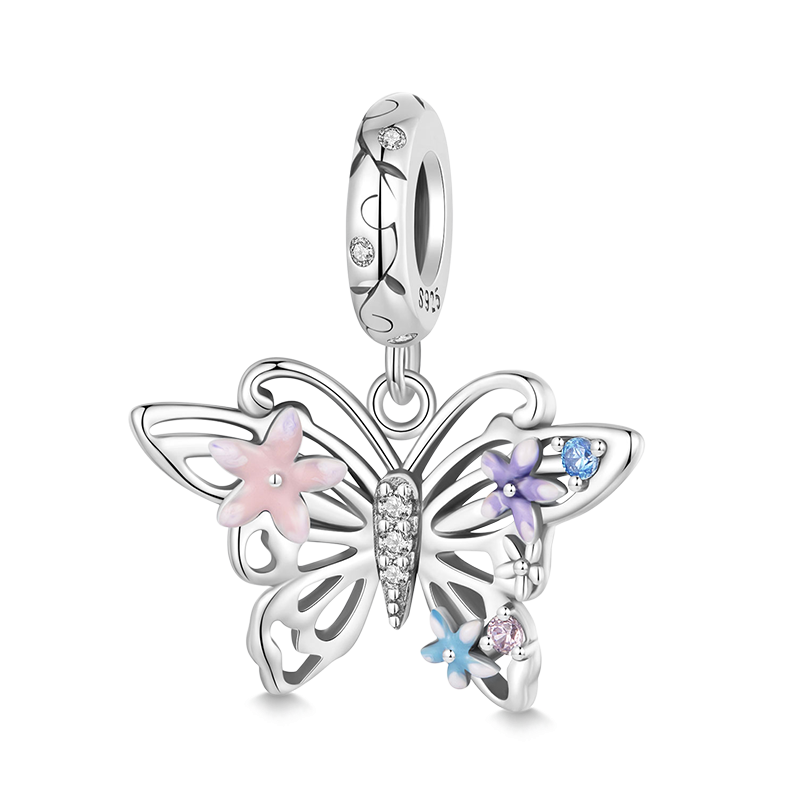 Colgante Mariposa Flor