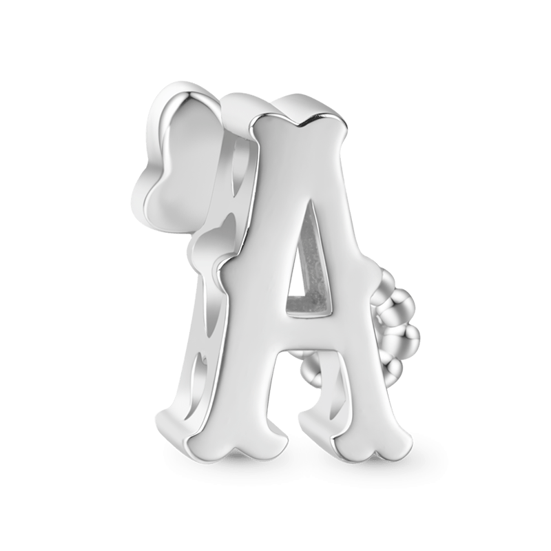 Colgante Personalizado Flor de Letras
