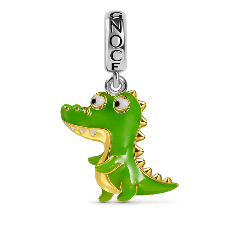 Charm Colgante Caiman Verde