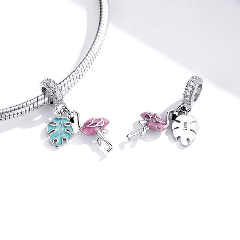 Charm Colgante de Flamingo