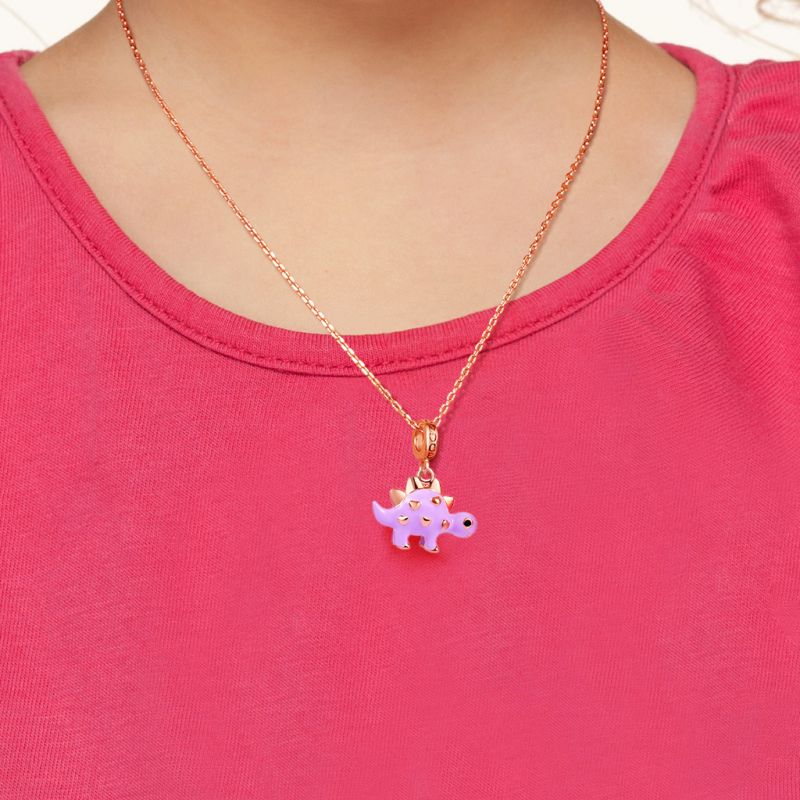 Charm de Dinosaurio Morado