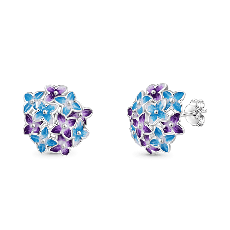 Pendientes Hortensia