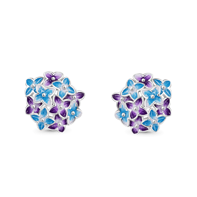 Pendientes Hortensia