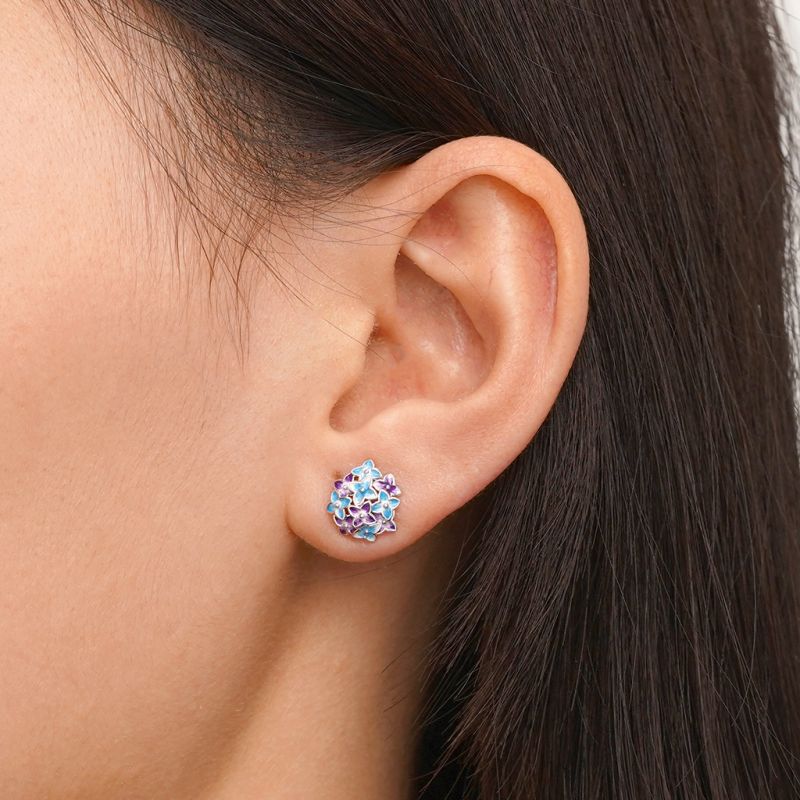 Pendientes Hortensia