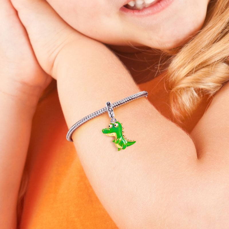Charm Colgante Caiman Verde
